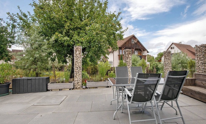 Blaubeuren Appartement | Appartement "Schneider" avec terrasse privée, jardin partagé et Wi-Fi