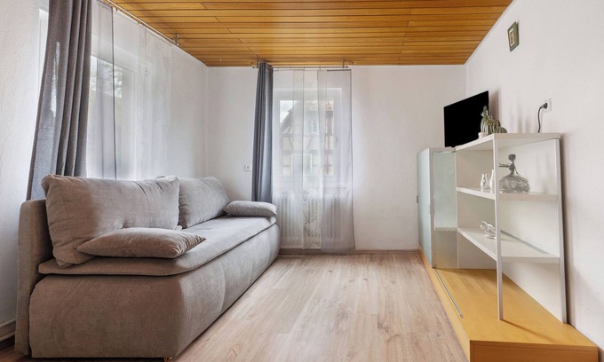 Schwanau Appartement | Appartement 'Schrammis Ferienwohnung - 2 Zimmer' avec terrasse partagée, jardin partagé et Wi-Fi