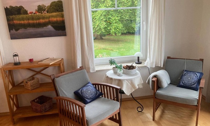 Kummerow Appartement | Appartement 'Seeblick Kummerow' avec vue sur le lac, terrasse partagée et Wi-Fi