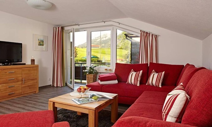 Vorderhindelang Appartement | Apartment Siebenschläfer 95 m² - Schwandenhof vacation apartments
