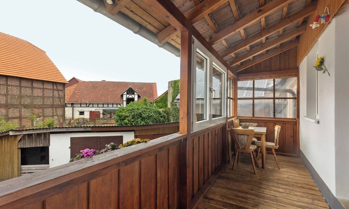 Lichtenfels Appartement | Appartement 'Sonnenblume' avec balcon et Wi-Fi