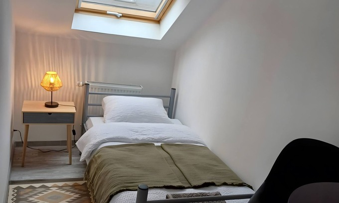 Gera Appartement | Appartement 'Sredniq' avec terrasse partagée et Wi-Fi