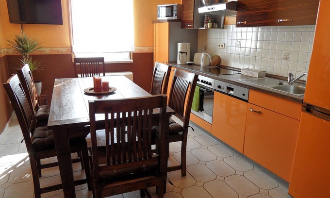 Zahna-Elster Appartement | Appartement-Standard-Salle de bain privée séparée-Vue sur la rivière-Ferienwo...