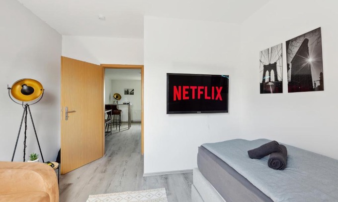 Halberstadt Appartement | Apartment-Studio, Netflix-TV für bis zu 2 Personen