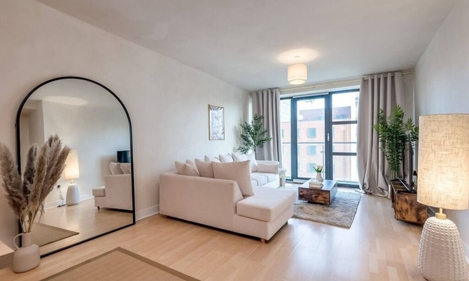 Belfast City Centre Appartement | Appartement-Supérieure-Salle de bain privée séparée-City Centre 2-Bed