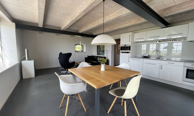 Puddemin Appartement | Appartement-Swantewit-Vue mer-d'exception-Salle de bain privée séparée