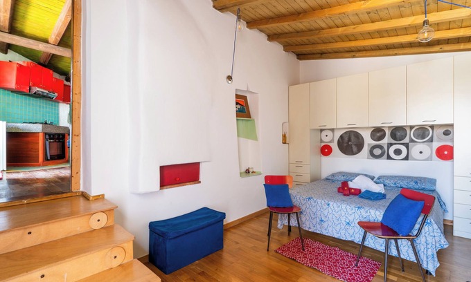 Montesano Salentino Appartement | Apartment 'Tramonto D'Arte' with Private Terrace, Wi-Fi and Air Conditioning