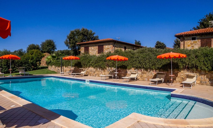 Magliano in Toscana Appartement | Appartement 'Tartaruga' avec piscine partagée, Wi-Fi et climatisation