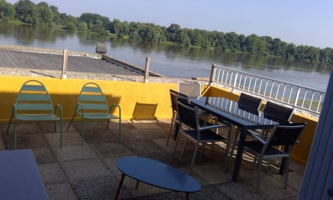 Bouchemaine Appartement | Appartement terrasse vue Loire