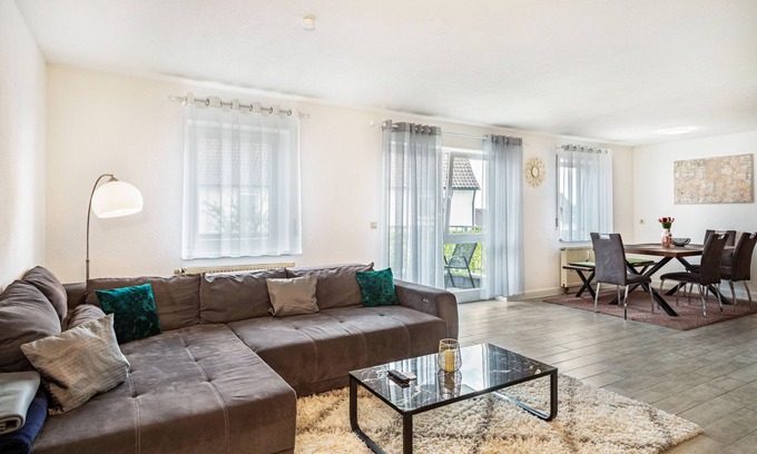Meckenbeuren Appartement | Appartement "Tulipes" avec jardin partagé, balcon et Wi-Fi
