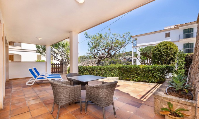 Cala Figuera Appartement | Appartement "Villa Sirena Vista Jardin" avec Wi-Fi et climatisation