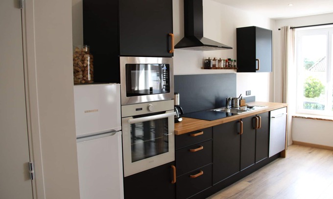Condette Appartement | Apartment Village Center 130m2, 3 bedrooms, 6 people