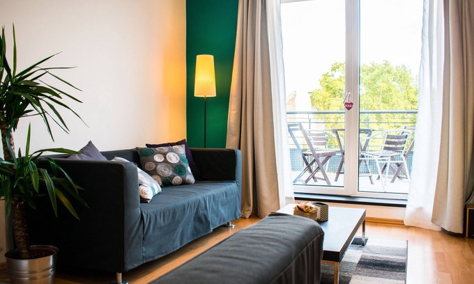 Ferencvaros Appartement | Appartement Viola à l'intérieur du jardin