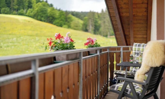 Sankt Peter Appartement | Appartement "Vogelsang" avec jardin partagé, balcon et Wi-Fi