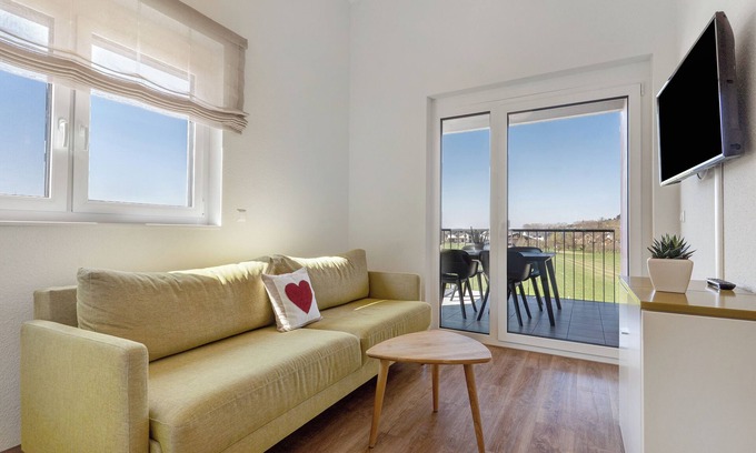 Herbolzheim Appartement | Appartement 'Vogesenblick' avec balcon et Wi-Fi