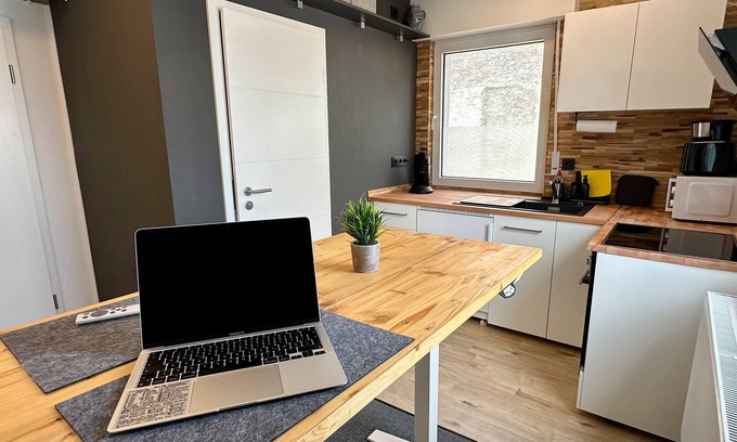 Biebesheim am Rhein Appartement | Appartement 'Wohnen Auf Zeit - No2' avec Wi-Fi