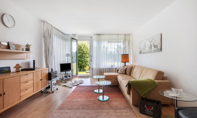 Hoechenschwand Appartement | Apartment 'Waldfee' with Private Terrace, Shared Pool and Wi-Fi