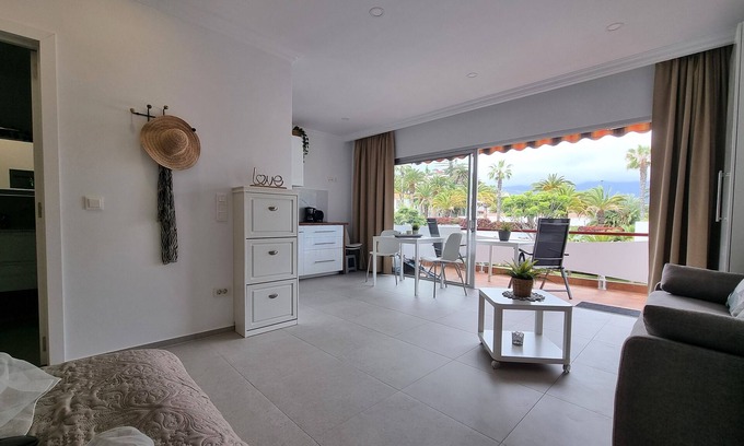 Puerto de la Cruz Appartement | Apartamento vacacional con piscina y balcón en Puerto de la Cruz La Paz Botánico