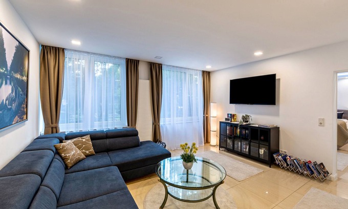 Golzheim Appartement | Appartement 'Wie Zuhause 1' avec terrasse privée, balcon et Wi-Fi
