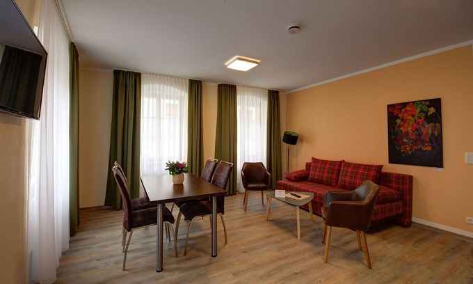 Altstadt Appartement | Appartement avec 2 chambres à coucher, bain u. ajouter. Toilettes invités dans la vieille ville de Görlitz