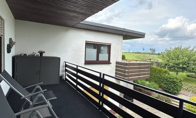 Glindfeld Appartement | Apartment with balcony, kitchen bathroom