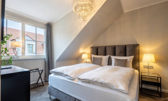 Meissen Appartement | Appartement-Salle de bain privée-Vue ville