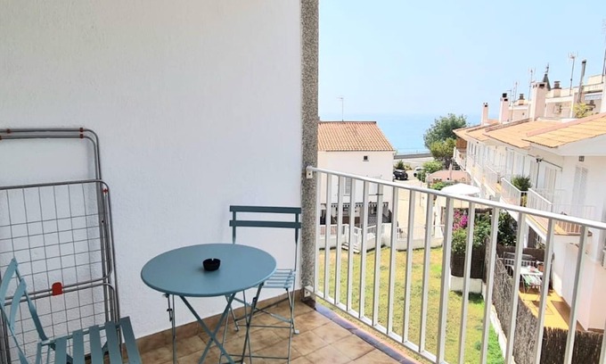 Sant Pol De Mar Appartement | Appartement avec terrasse à 100m plage