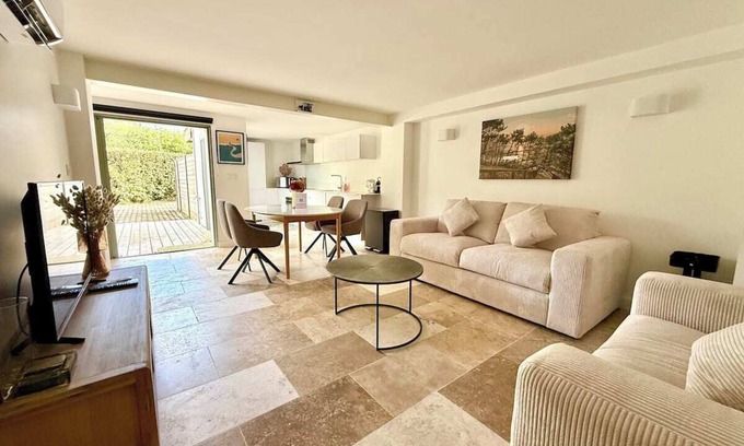 Pyla-sur-Mer Appartement | Appartement avec jardin au Pyla sur mer à 100m de la plage