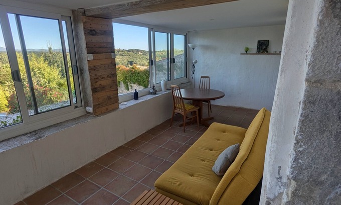 Puimoisson Appartement | Apartment with panoramic views and terrace, close to Verdon canyon & Moustier