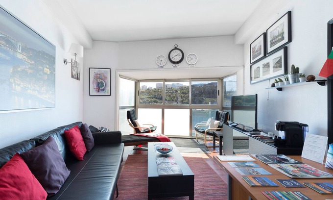 Lordelo do Ouro e Massarelos Appartement | Appartement avec vue panoramique sur le fleuve Douro