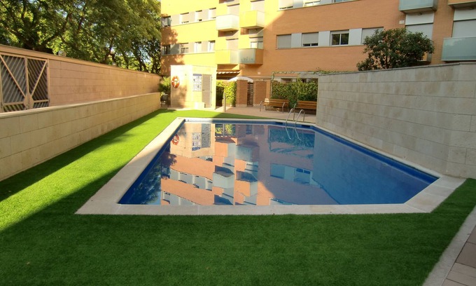 La Vila Olimpica del Poblenou Appartement | Appartement avec piscine , terrasses près de la mer et de la ville