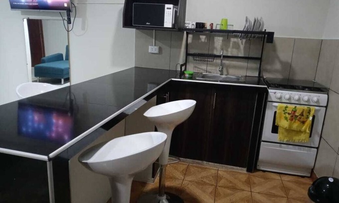 Los Huertos Del Naranjal Appartement | Apartment with Queen bed in Los Olivos - Lima