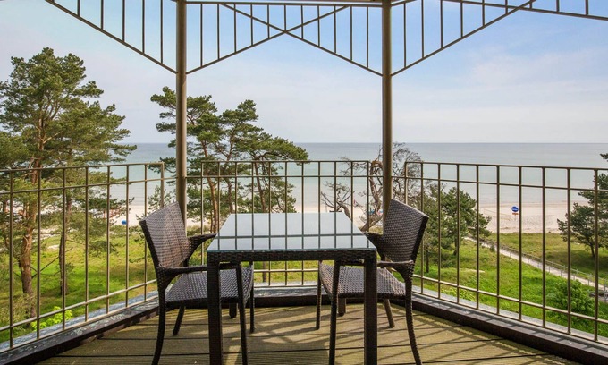 Binz Appartement | Apartment with sea view, 2 bedrooms and balcony
