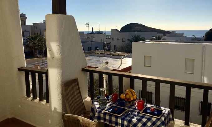 La Isleta del Moro Appartement | Appartement avec vue mer. Cabo de gata. L'îlot
