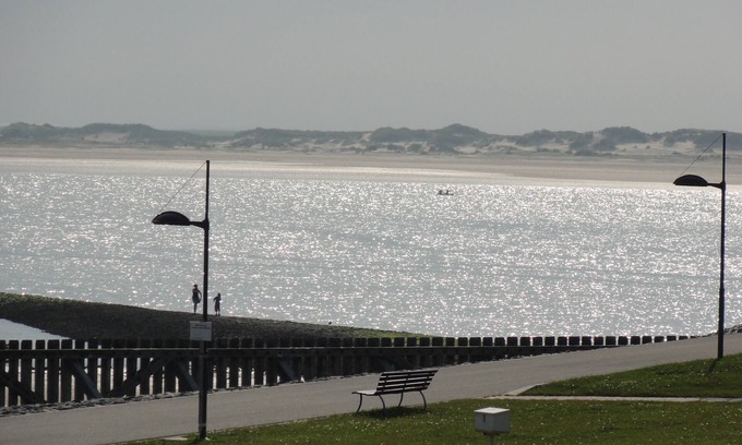 Baltrum Appartement | Appartement avec vue mer sur les colonies de phoques de Norderney, à l'abri sud ouest balcon, cave