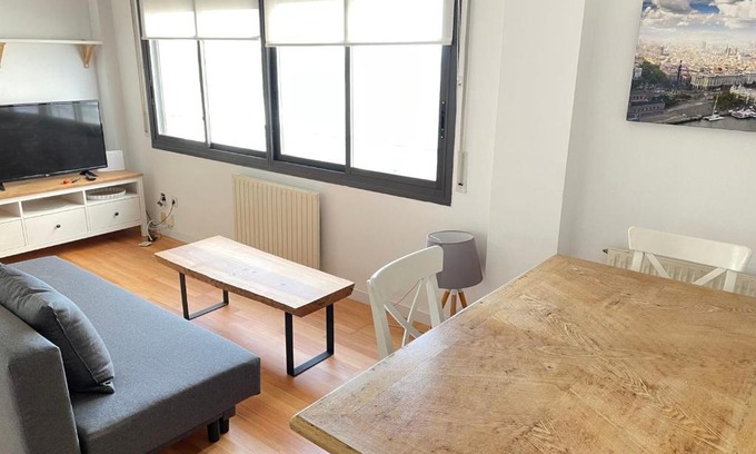 Diagonal Mar i el Front Maritim del Poblenou Appartement | Apartment with sea views next to the beach of Mar Bella