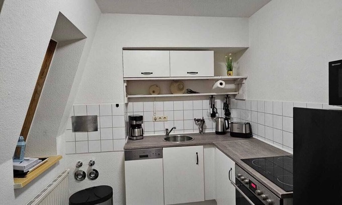 Altlindenau Appartement | Apartment with stadium view