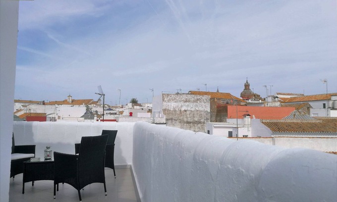 Carmona Appartement | Appartement avec terrasse et vues spectaculaires