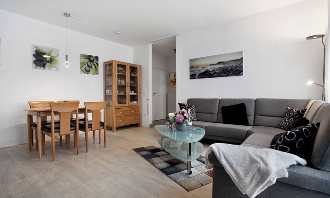 Binz Appartement | Appartement 'Wohnung C1 - Haus A Cappella' avec balcon et Wi-Fi