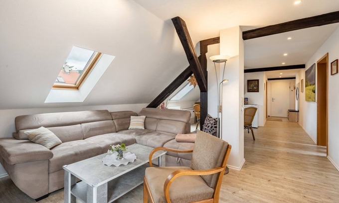 Hosterwitz Appartement | Apartment 'Zur Alten Säge' with Shared Terrace, Wi-Fi and Air Conditioning
