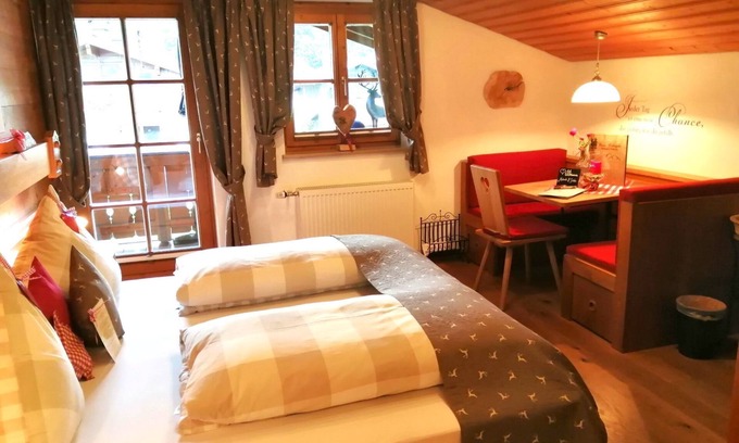 Blindau Appartement | Ferienwohnung "Zwerchenberg" - Ein-Raum-Wohnung 26m² mit Balkon und Morgensonne