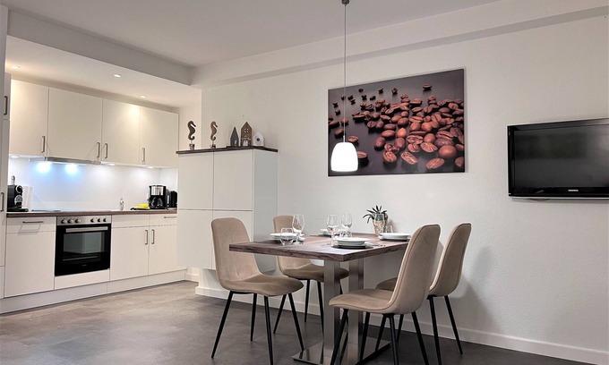 Varel Appartement | Apartmenthaus am Nordseestrand Whg. 3, An der Rennweide 1B, 75qm