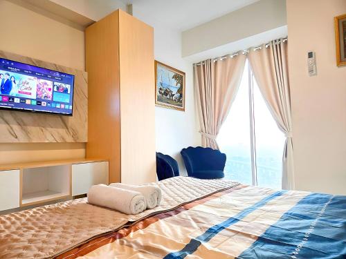 Pekayon Jaya Appartement | Apatermend grand kamala lagoon 1BR Cozy & Elegant by LuckyStay