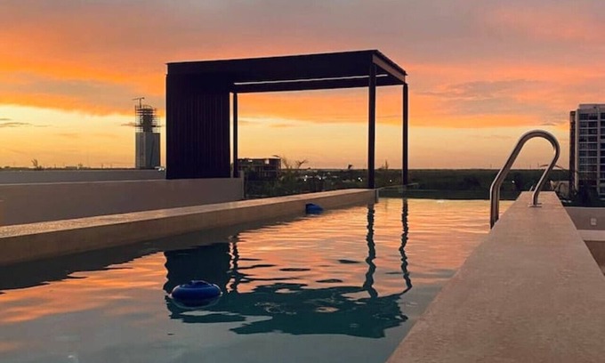 Merida Municipality Copropriété | Aposento - Private pool, gym & panoramic rooftop by LAHOS