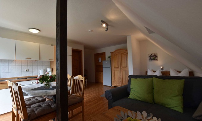 Insel Poel Appartement | App.2 / 1-room (2 adults), attic - Ferienwohnungen Zum Breitling OVS 691