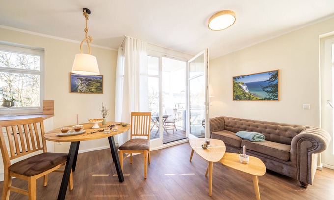 Sassnitz Appartement | App. 4 - Oursins - Villa Am Steinbach dans le centre historique - 150m de la mer Baltique