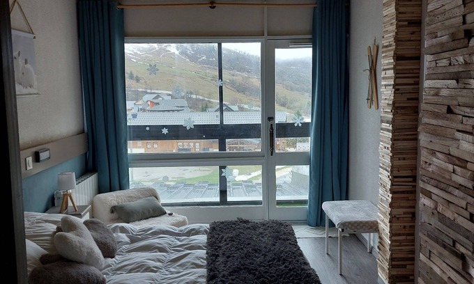 Saint-Marsal Appartement | app Cocooning 4/5 Pers aux Pieds des Pistes Avec Chambre Fermée