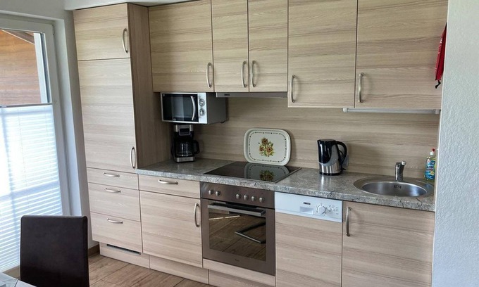 Rain Appartement | App. Kaiserblick / Fewo, douche, WC, 2 chambres à coucher - Ferienwohnungen Steidl