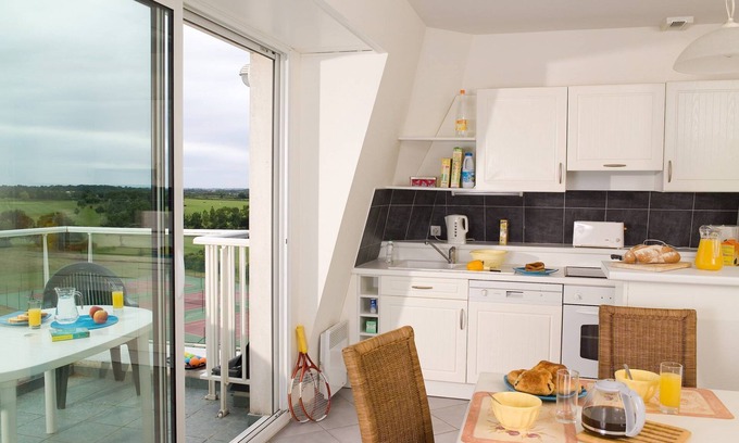 L'Aiguillon-sur-Vie Copropriété | Appart cosy avec balcon / terrasse privée | sur le Terrain de Golf!