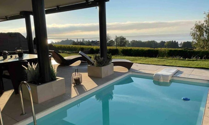 Perroy Appartement | Appart 100m² à 10 min à pied de la plage de Rolle